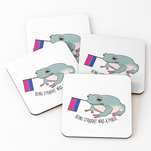 Item preview, Being Straight Was a Phase | bi frog designed and sold by cjharbor.