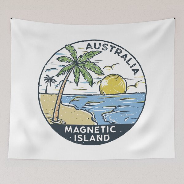 Item preview, Magnetic Island Australia Vintage designed and sold by KrisSidDesigns.