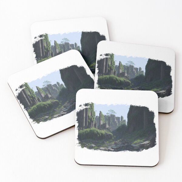Item preview, Ancient ruins painting designed and sold by Dr-Kane.