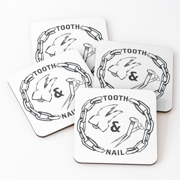 Item preview, tooth and nail designed and sold by okjenna.