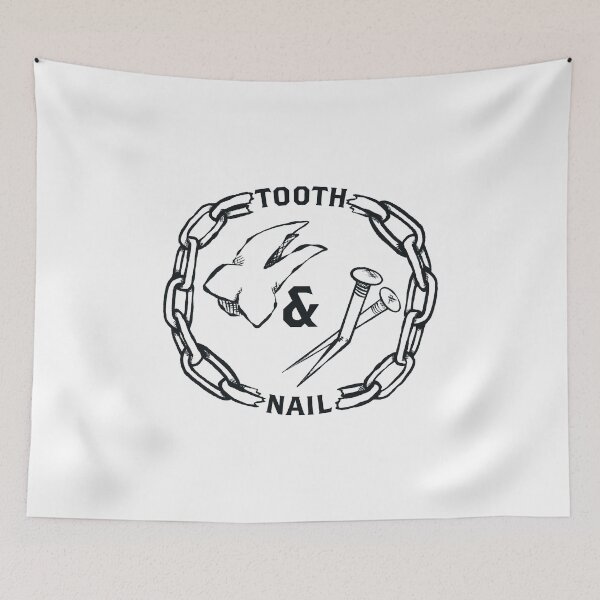 Item preview, tooth and nail designed and sold by okjenna.