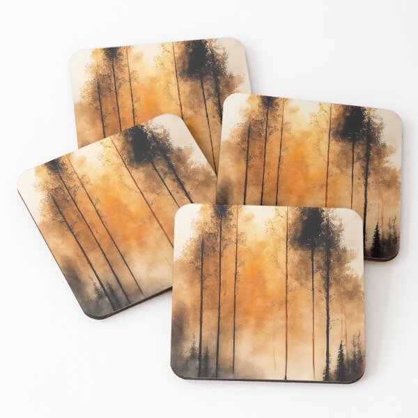 Item preview, Vintage image of a beautiful fantasy forest designed and sold by SimpleWallArt.