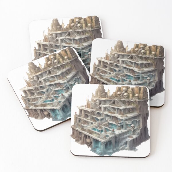 Item preview, RPG Map: Exploring the Depths: Graveyard and Catacombs designed and sold by Belltwon.