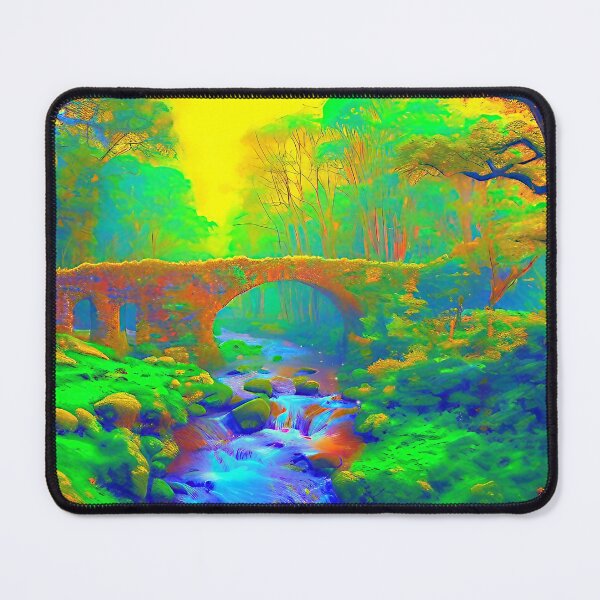Item preview, Where the Fae Live Pop Art Landscape designed and sold by LaRoach Digital Arts.