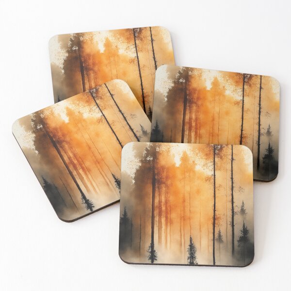 Item preview, Vintage image of a beautiful fantasy forest designed and sold by SimpleWallArt.