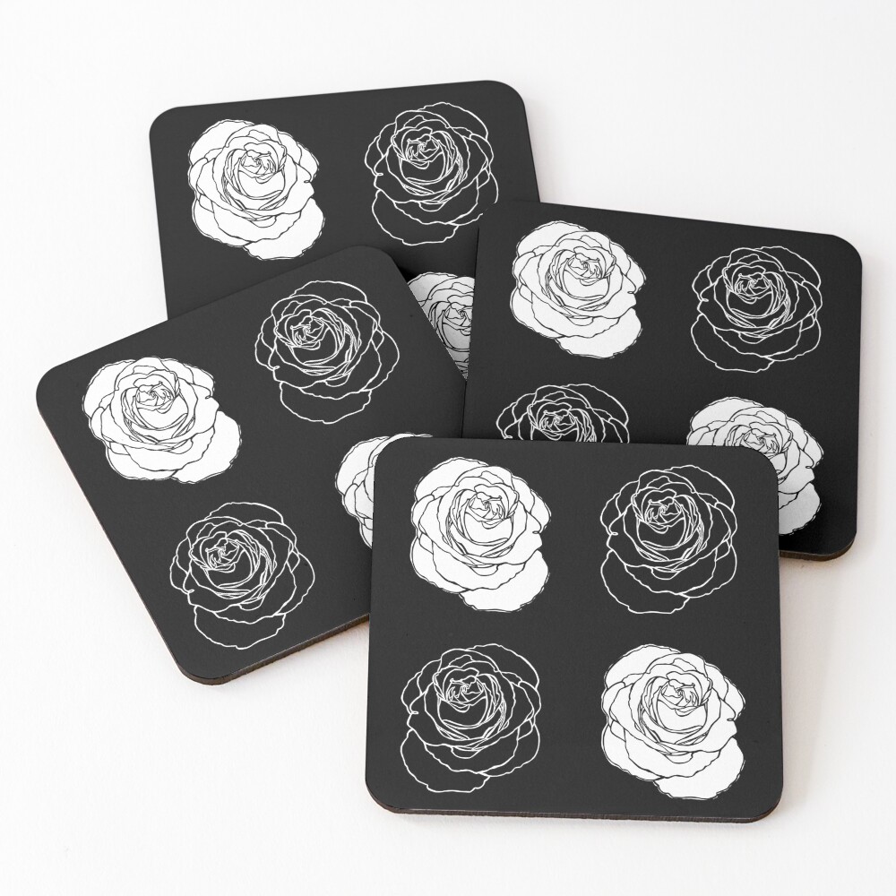 Item preview, Coasters (Set of 4) designed and sold by badlydrawnbabe.