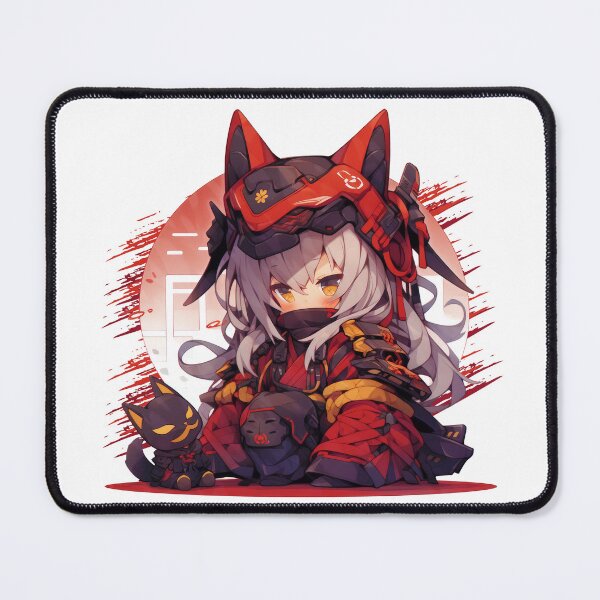 Item preview, Ruby Ronin designed and sold by Chibi Cat Art Corner.