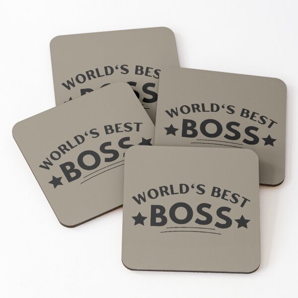 Item preview, Worlds Best Boss Black - Boss Praise designed and sold by ViewerEqualsPhoton.