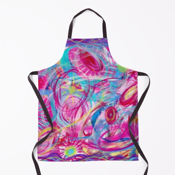 Item preview, Wild and Free colorful abstract art designed and sold by Crystal McDonald.
