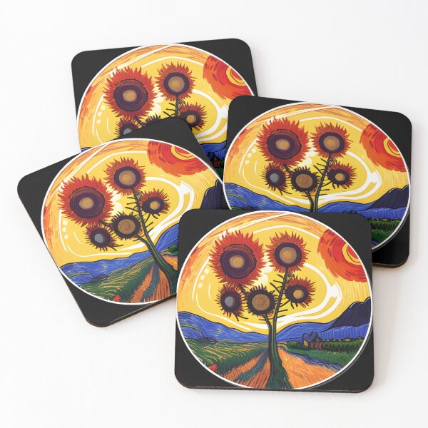 Item preview, Sunflowers in the style of Van Gogh designed and sold by General-Corner.
