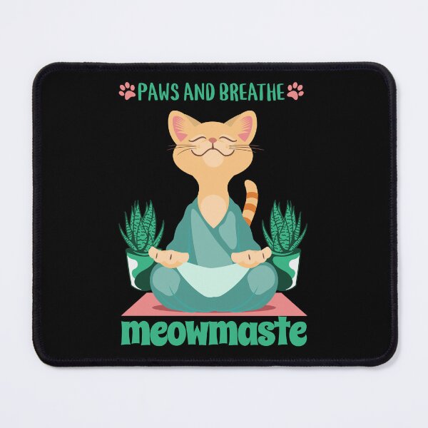 Item preview, Paws And Breath Abraham Hicks Quote - Yoga Lovers designed and sold by InkyGenies.
