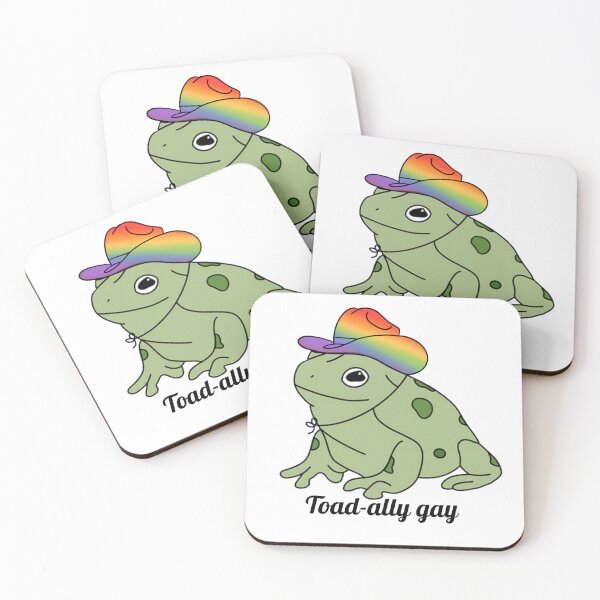 Item preview, Toad-ally Gay Toad designed and sold by cjharbor.