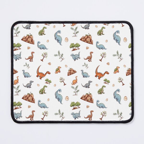 Item preview, cute dinos seamless pattern 2 designed and sold by thesighshop.