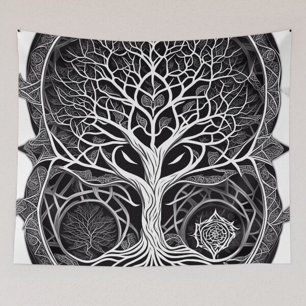 Item preview, Symbolic Tree of Life designed and sold by Transelasticart.