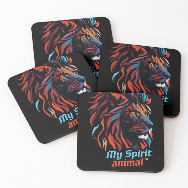Item preview, Lion is my spirit animal, my spirit animal, Royal white lion designed and sold by Yuzik.