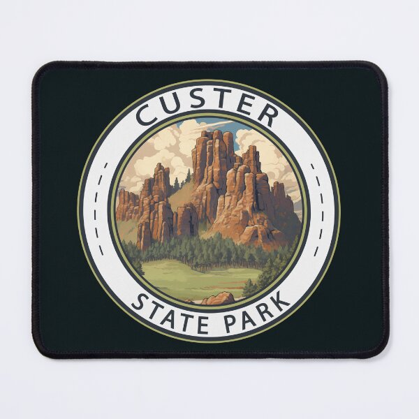 Item preview, Custer State Park South Dakota Badge designed and sold by KrisSidDesigns.