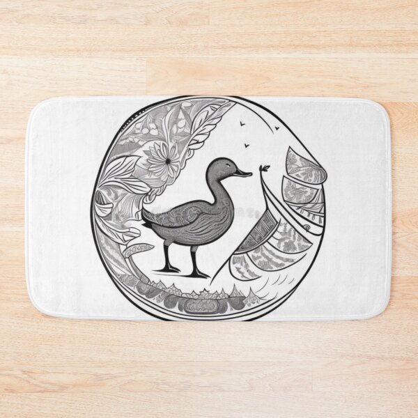 Item preview, The epic encounter between a duck and a watermelon designed and sold by ac-virtualshop.