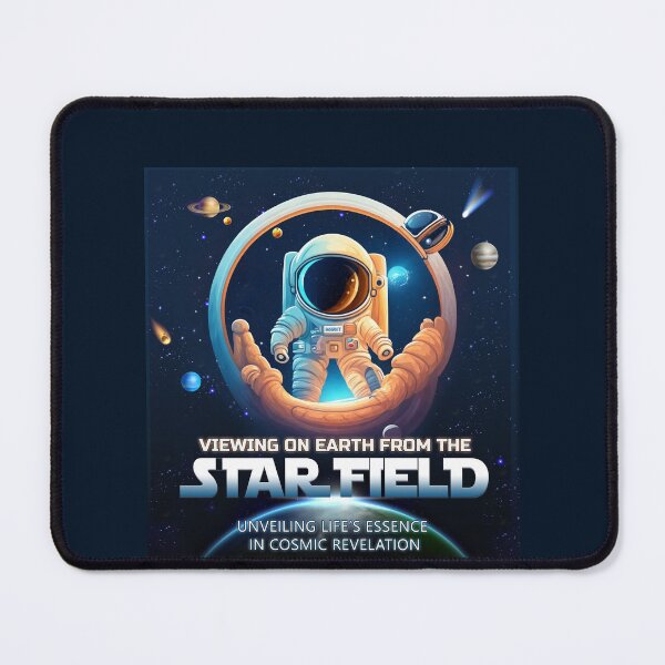 Item preview, Astronaut viewing on Earth from the Starfield, Unveiling Life’s Essence  in Cosmic Revelation designed and sold by printroute.