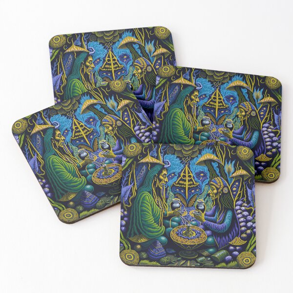 Item preview, MAGIC MUSHROOMS IN THE SHAMANIC RITUAL designed and sold by Transelasticart.
