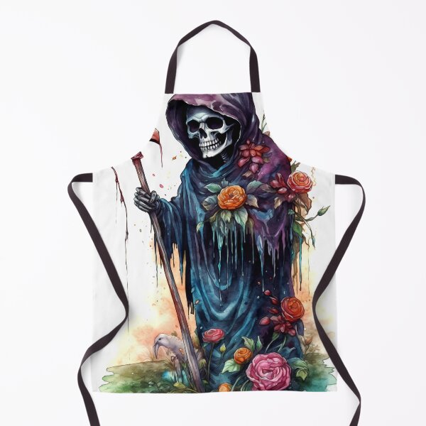 Item preview, Grim Reaper Clipart, Death Bringer Series, Soul Collector Art, Scary Skeleton Imagery, Terrifying Specter, Art Reaper designed and sold by CoolorPainting.