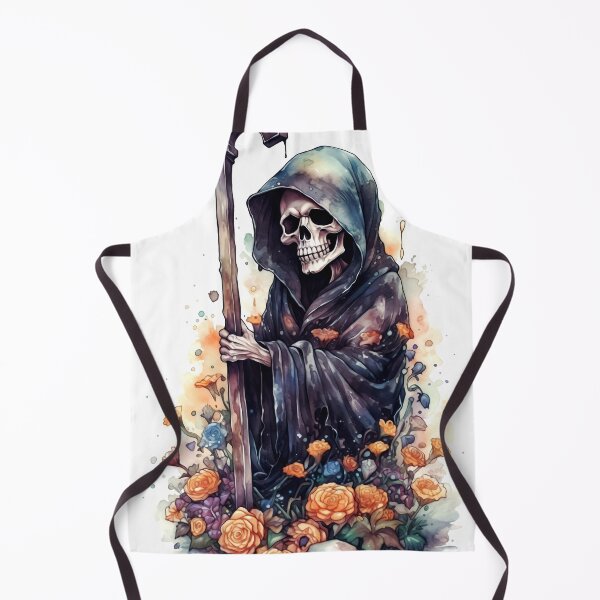 Item preview, Grim Reaper Clipart, Death Bringer Series, Soul Collector Art, Scary Skeleton Imagery, Terrifying Specter, Art Reaper designed and sold by CoolorPainting.