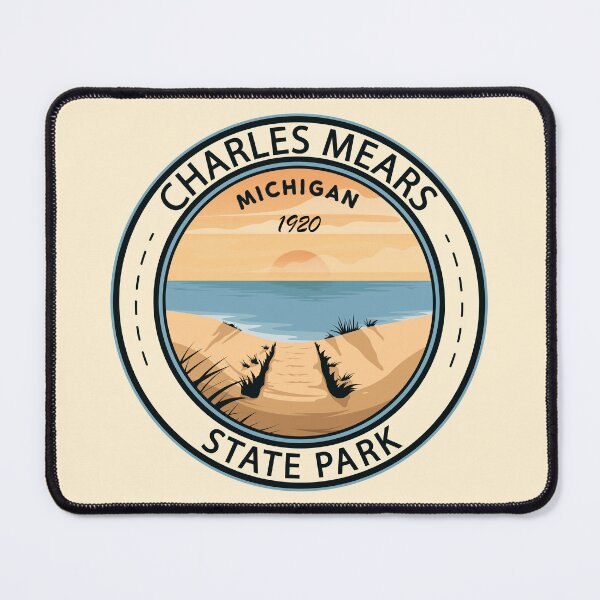 Item preview, Charles Mears State Park Michigan Badge designed and sold by KrisSidDesigns.