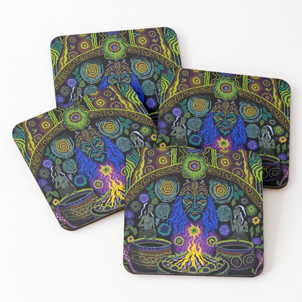 Item preview, "The Shaman of Ayahuasca: A Shamanic Journey for the Healing of the Soul" designed and sold by Transelasticart.