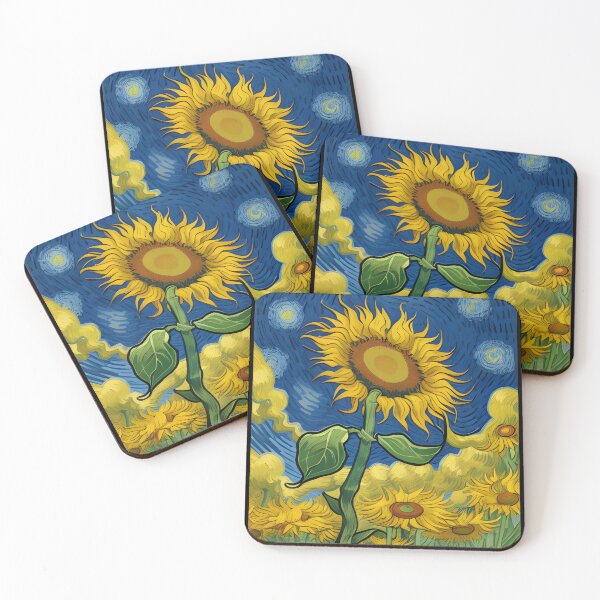 Item preview, Flowers in the Sun: Van Gogh Inspiration designed and sold by General-Corner.