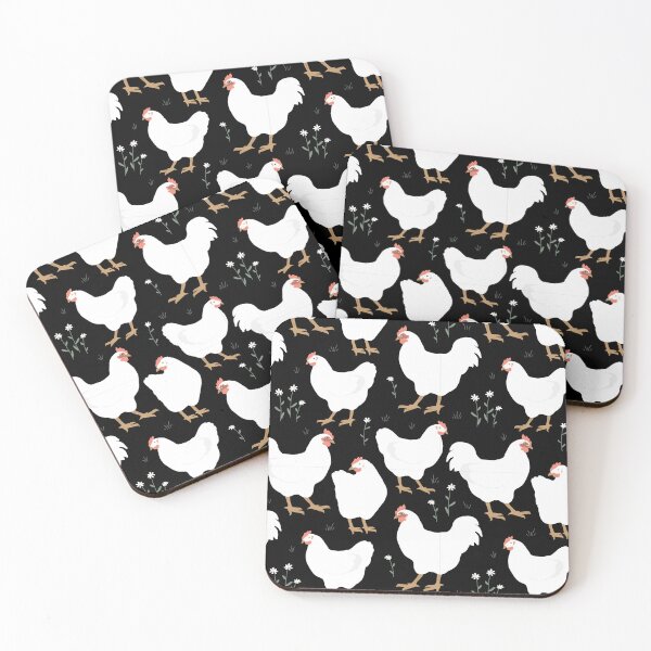 Item preview, Seamless Chicken Pattern designed and sold by TheCatmeow2000.