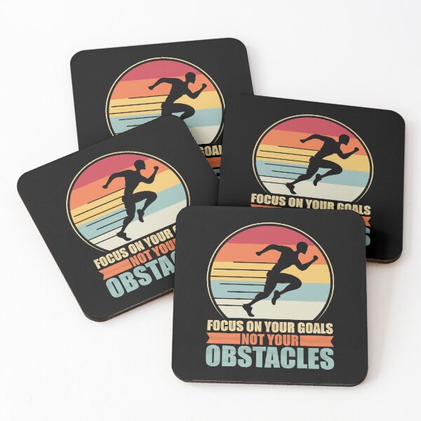 Item preview, Focus On Your Goals Not Your Obstacles - Motivational designed and sold by motivationalsw.