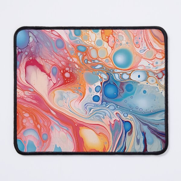 Item preview, Watercolor Harmonies I: Exploring Marbling in Abstract Painting designed and sold by InsaneLEDP.