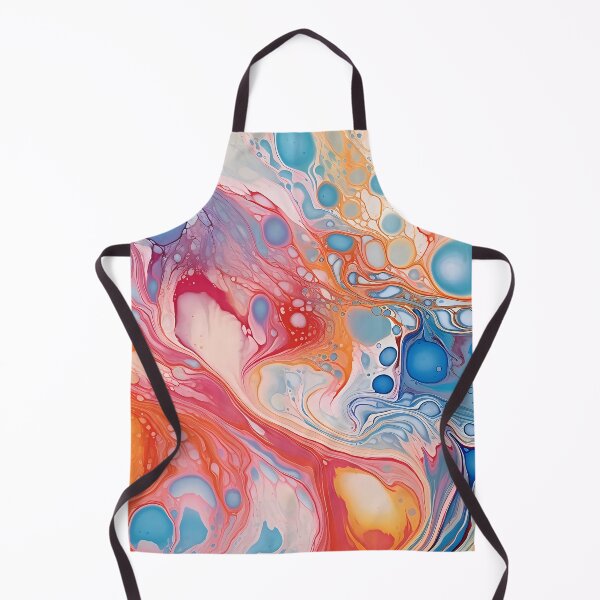 Item preview, Watercolor Harmonies I: Exploring Marbling in Abstract Painting designed and sold by InsaneLEDP.