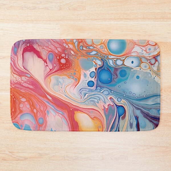 Item preview, Watercolor Harmonies I: Exploring Marbling in Abstract Painting designed and sold by InsaneLEDP.