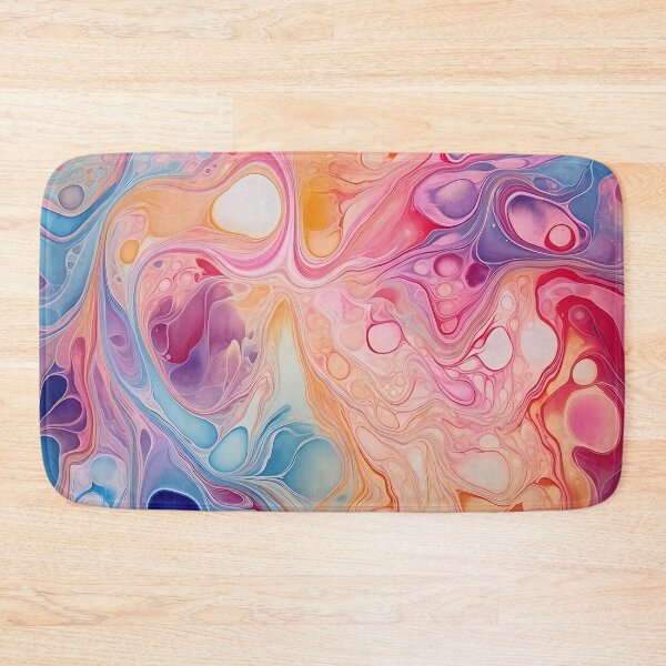 Item preview, Watercolor Harmonies II: Exploring Marbling in Abstract Painting designed and sold by InsaneLEDP.