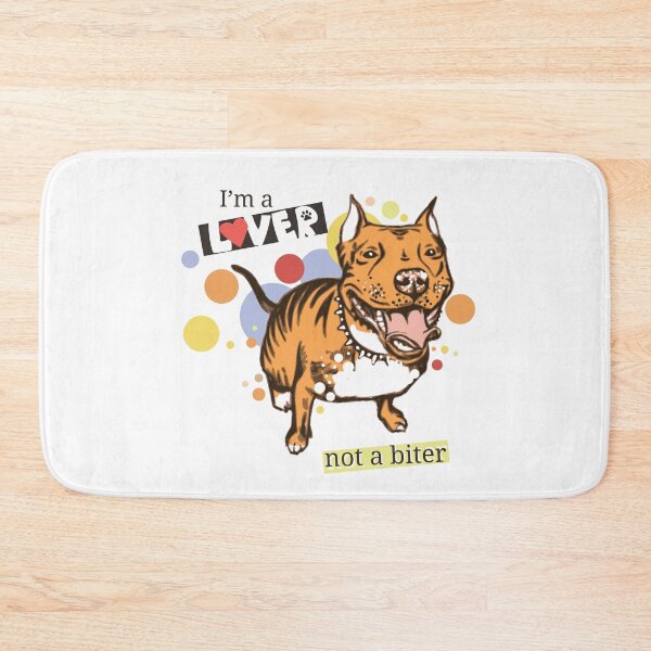 Item preview, Pitbull aestetic. I'm a lover, not a biter.  designed and sold by tinkerfrost.