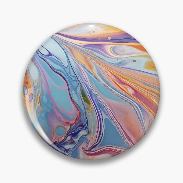 Item preview, Watercolor Harmonies III: Exploring Marbling in Abstract Painting designed and sold by InsaneLEDP.