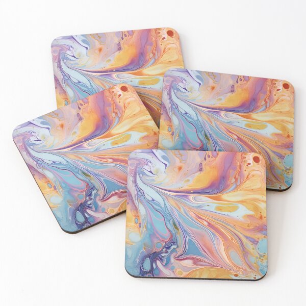 Item preview, Watercolor Harmonies III: Exploring Marbling in Abstract Painting designed and sold by InsaneLEDP.
