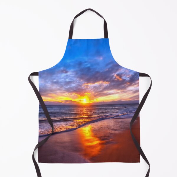 Item preview, Beach at Sunset designed and sold by ArtFactoryAI.