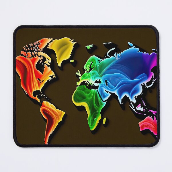 Item preview, World Map Sand Flow designed and sold by Map4U.