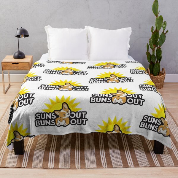 Item preview, Suns Out Buns Out - Cute Summer Corgi designed and sold by ZigerBlitz.