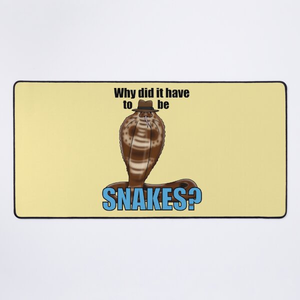 Item preview, Indiana Cobra -Why did it have to be snakes? designed and sold by DisSpooks.