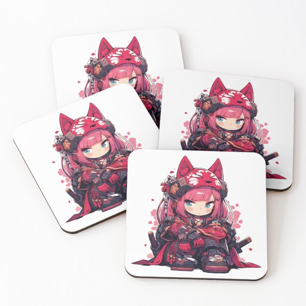 Item preview, Sakura Saburai designed and sold by Chibi Cat Art Corner.