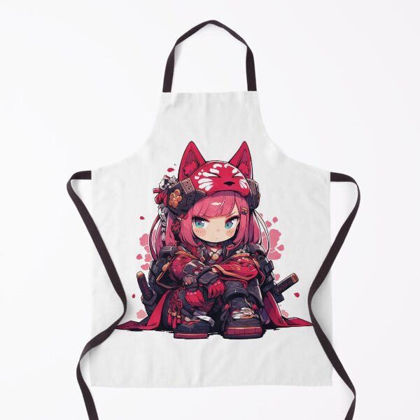 Item preview, Sakura Saburai designed and sold by Chibi Cat Art Corner.