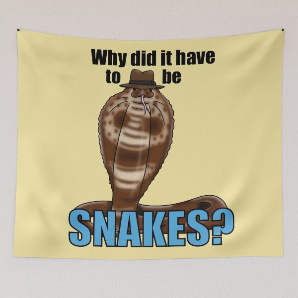 Aperçu de l'œuvre Indiana Cobra - Pourquoi fallait-il que ce soit des serpents ? créée et vendue par DisSpooks.