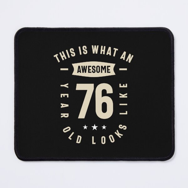 Item preview, 76 Years Old & Proud - 76th Birthday designed and sold by cidolopez.