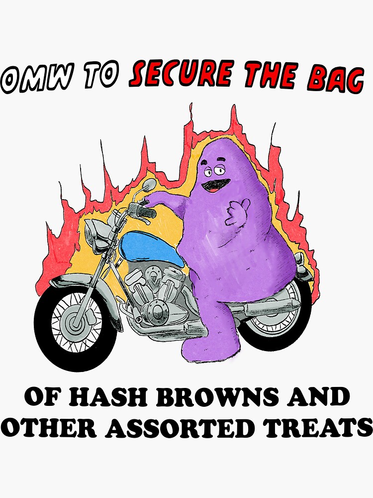 Thumbnail 3 of 3, Sticker, Secure the Bag designed and sold by JustinsArtStore.