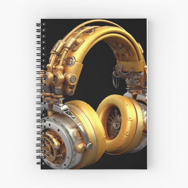 Item preview, Steampunk Headphones designed and sold by WallGarden.