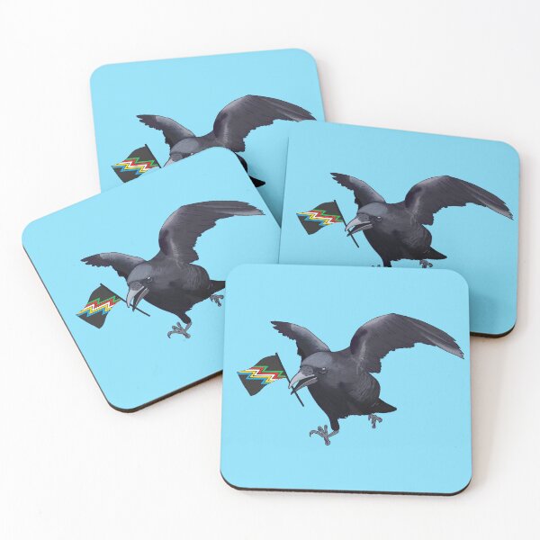 Item preview, Disability Pride Crow Friend designed and sold by Josie Richey.