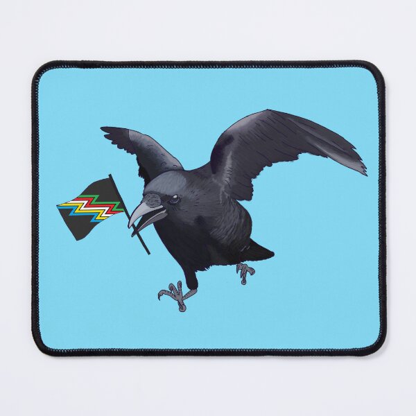 Item preview, Disability Pride Crow Friend designed and sold by Josie Richey.
