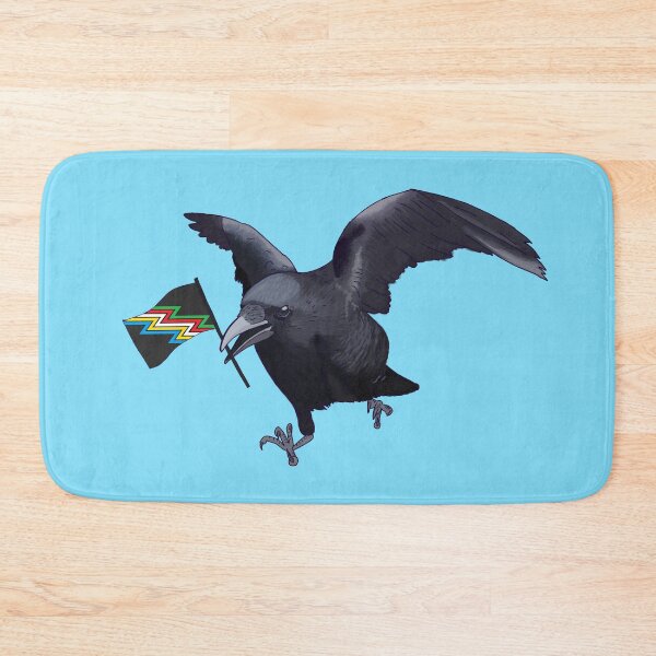 Item preview, Disability Pride Crow Friend designed and sold by Josie Richey.
